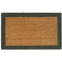 My Mat Printed Coir Border Green 45X75, Green
