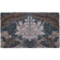 My Mat Printed Coir English Garden 3 45X75, Grey