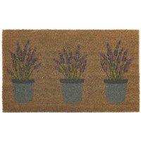 My Mat Printed Coir Lavender 45X75, Multi