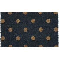 My Mat Printed Coir Polka Dots 45X75, Blue