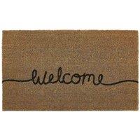 My Mat Printed Coir Welcome 45X75, Grey