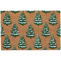 My Mat Printed Coir Christmas Trees 40X60, Multi