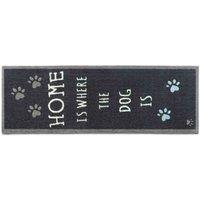 My Mat Howler & Scratch Patterned Home 2 Runner 50X150, Black