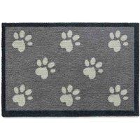 My Mat Howler & Scratch Patterned Big Paw 1 50X75, Grey