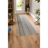 My Mat My Stain Resistant Candy Multi Natural Zig Zag 67X200, Multi