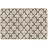 My Mat My Stain Resistant Moroccan Tile Stone 67X100, Cream