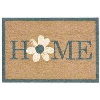 My Mat Nylon Indoor Pattern My Flower Home 50X75, Cream