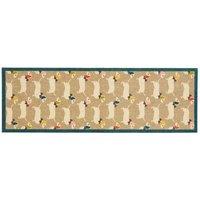 Howler & Scratch Patterned Bright Doggie Runner 50X150, Cream