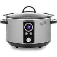 Black and Decker 3.5L Stainless Steel Digital Slow Cooker