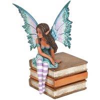 Something Different 19Cm Book Fairy Figurine By Amy Brown, Blue
