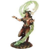 Something Different Earth Elemental Wizard Figurine By Anne Stokes, Green
