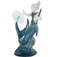Something Different Water Elemental Wizard Figurine By Anne Stokes, Blue