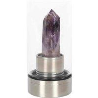 Something Different Amethyst Calming Glass Water Bottle, Purple