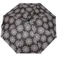 Something Different All Over Print Spiderweb Umbrella, Black