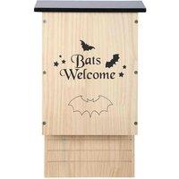 Something Different Wooden Bat House, Brown