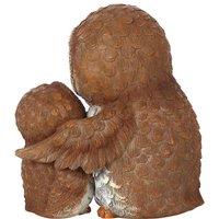 Something Different Owl Always Love You Owl Mother And Baby Ornament, Grey