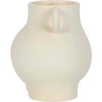 Something Different Cream Speckle Bum Plant Pot, White