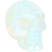 Something Different Opalite Crystal Skull, Black