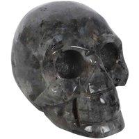 Something Different Black Labradorite Crystal Skull, Black