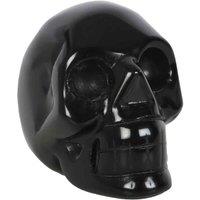 Something Different Black Obsidian Crystal Skull, Black