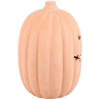 Something Different 30Cm Terracotta Pumpkin Ornament, Orange