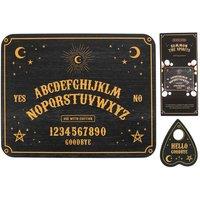 Something Different Black Talking Board With Planchette, Black