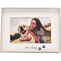 Best Of Breed 'my Dog' Photo Frame 6inch X 4inch, Silver