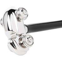 Harvey Makin Car Handled Walking Stick, Silver