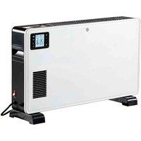 Daewoo Convector Heater With Turbo & Timer LCD-White, White