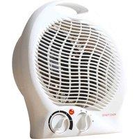 Daewoo 2000 Watt Upright Fan Heater, White