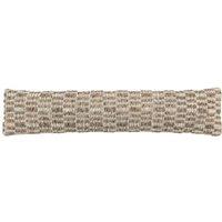 Crossland Grove Delamere Draught Excluder Natural 200X900Mm, Brown
