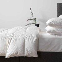 Crossland Grove White Goose Feather & Down Dble Duvet 10.5 Tog, White