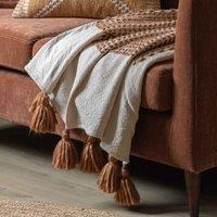 Crossland Grove Dolby Woven Throw Rust 1300X1700Mm