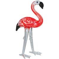 Objets d'art Objets D'art Miniature Glass Figurine - Flamingo