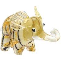 Objets d'art Objets D'art Miniature Glass Figurine - Elephant