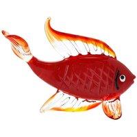Objets d'art Objets D'art Miniature Glass Figurine - Fish