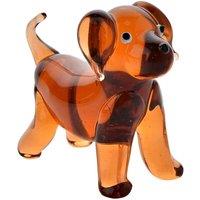 Objets d'art Objets D'art Miniature Glass Figurine - Dog