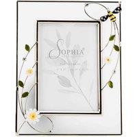 Sophia Classic Glass & Wire Bumble Bee Frame 4inch X 6inch