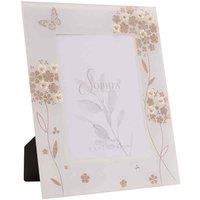Sophia Glitter Butterfly Photo Frame 5inch X 7inch, Gold