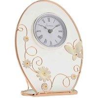 Sophia Classic Champagne Meadow Mantel Clock