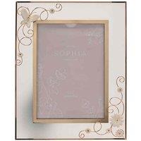 Sophia Classic Champagne Meadow Photo Frame 5inch X 7inch, Gold