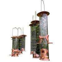 Gardelle The Crichel Set Of Bird Feeders Seed Nut And Fatball set Of 6 , Gold