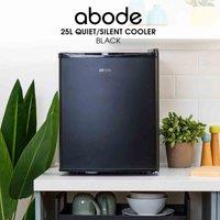 Abode A25THBC102B 25L Quiet Cooler In Black, Black