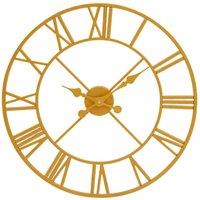 Interiors By Premier Vitus Gold Finish Wall Clock, Gold