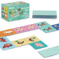 Boppi Picture Dominoes Game - Farmyard, Multi