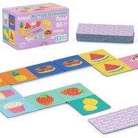 Boppi Picture Dominoes Game - Food, Multi