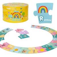 Boppi Alphabet Floor Puzzle, Yellow