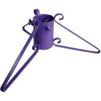 Garden Pride Standard Sparkle Christmas Tree Stand Purple Sparkle 4inch Diameter, Purple