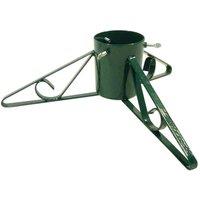 Garden Pride Scrolled Sussex Christmas Tree Stand Green 4.5inch Diameter, Green