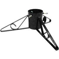 Garden Pride Scrolled Sussex Christmas Tree Stand Black 5.5inch Diameter, Black
